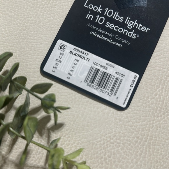 NWT MIRACLESUIT Useppa Siren One Piece Swimsuit - Picture 14 of 15